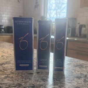 ZO Skin Health Products - Daily Power Defense, Illuminating AOX Serum and GFES